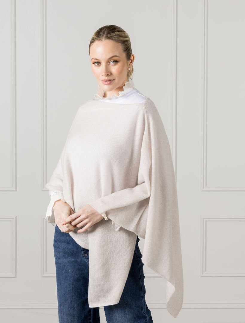 Cashmere Ponchette Dusk - Zjoosh