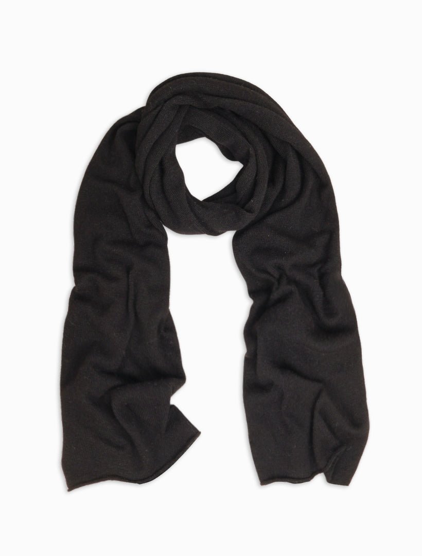 Cashmere Scarf Black - Zjoosh