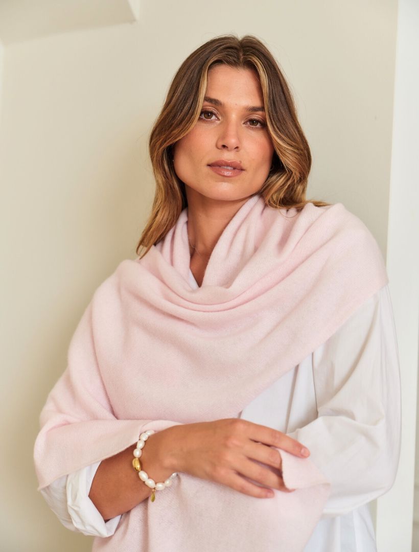 Cashmere Scarf Parfait Pink - Zjoosh