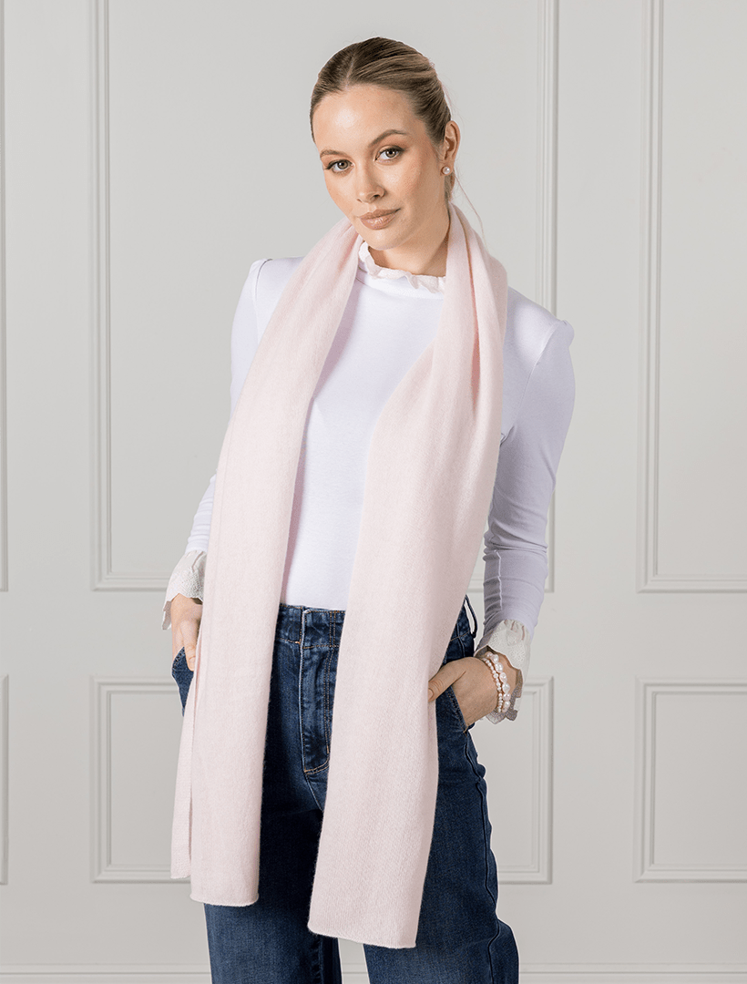 Cashmere Scarf Parfait Pink - Zjoosh