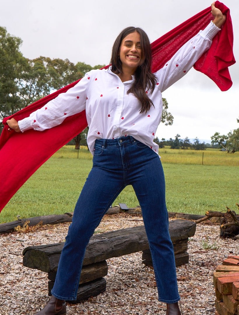 Cashmere Scarf Rosewood - Zjoosh