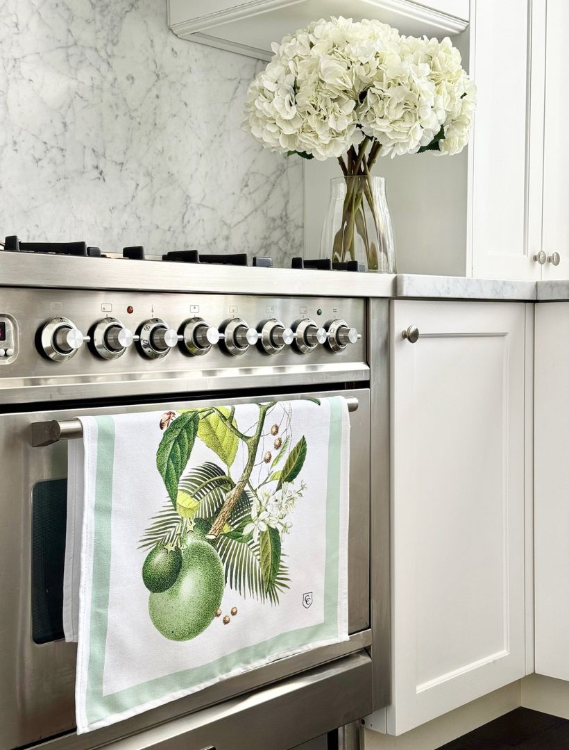 CC Botanical Tea Towel Limes - Zjoosh