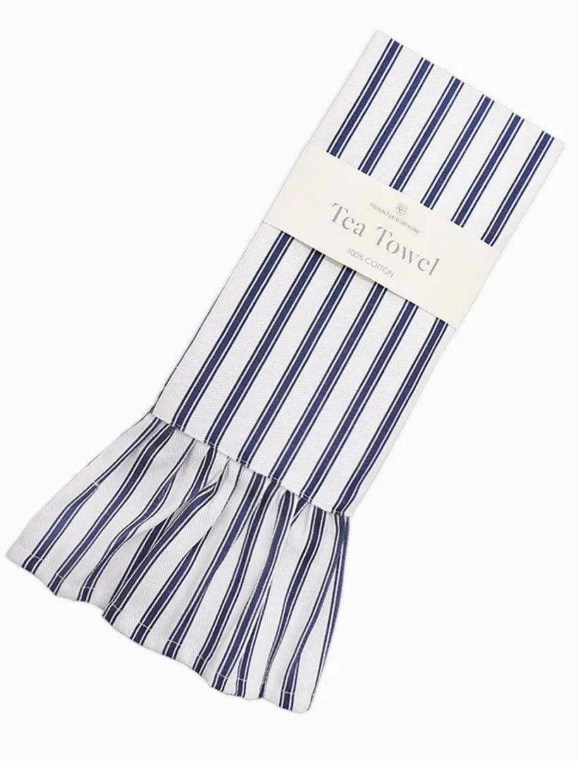 CC Ticking Stripe Tea Towel