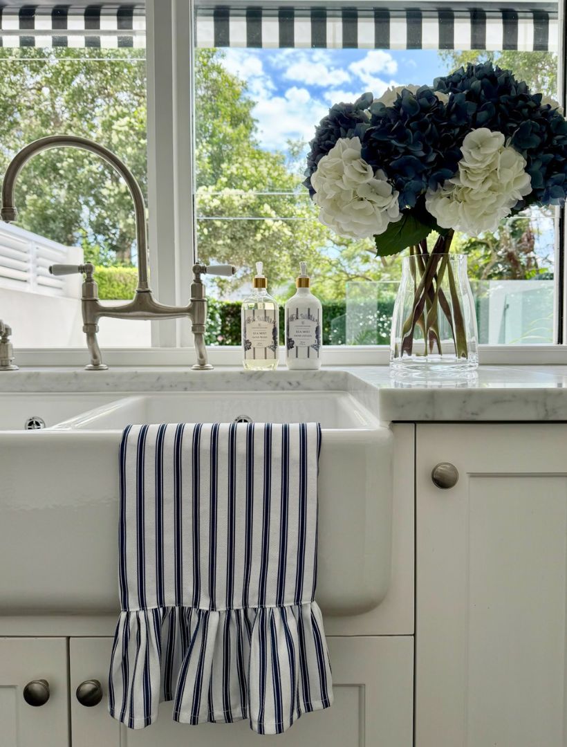 CC Ticking Stripe Tea Towel - Zjoosh