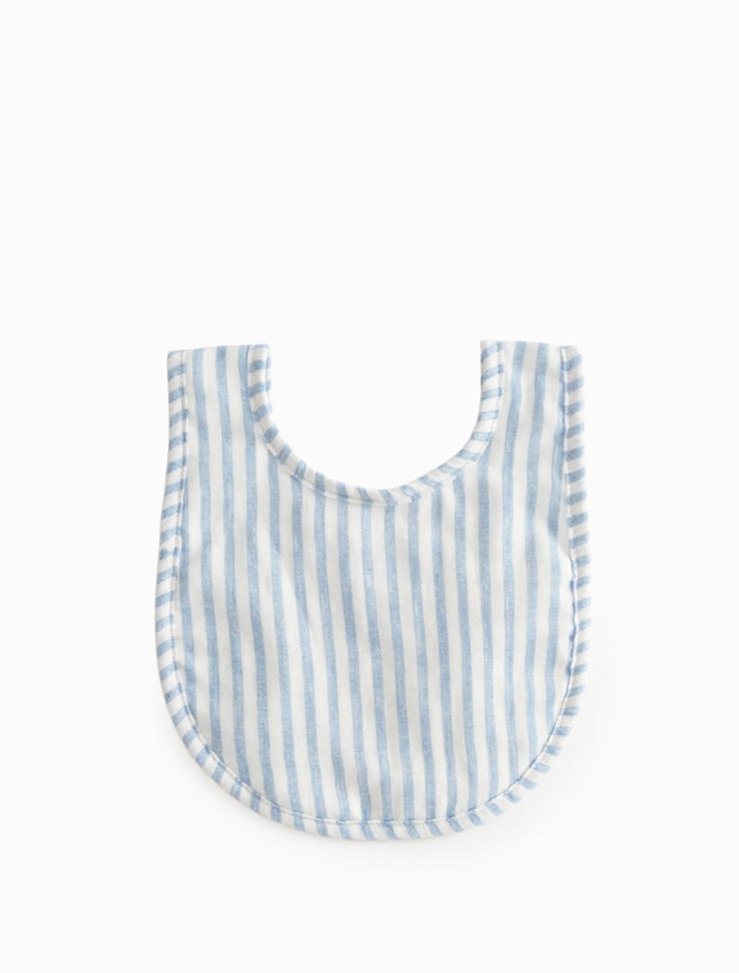 Chambray Stripe Bib - Zjoosh