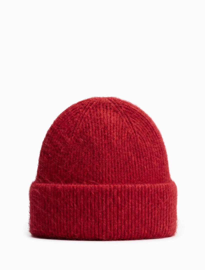 Chamonix Beanie Hat Red - Zjoosh