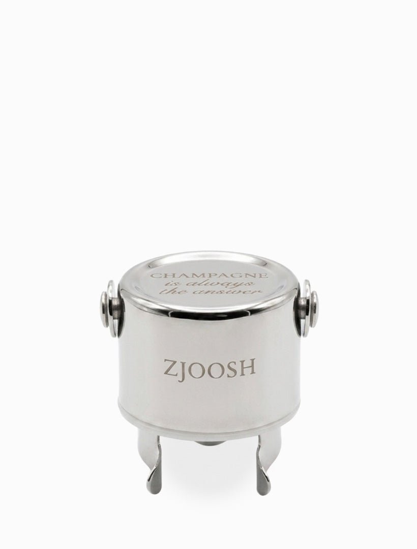Champagne Answer Stopper Silver - Zjoosh