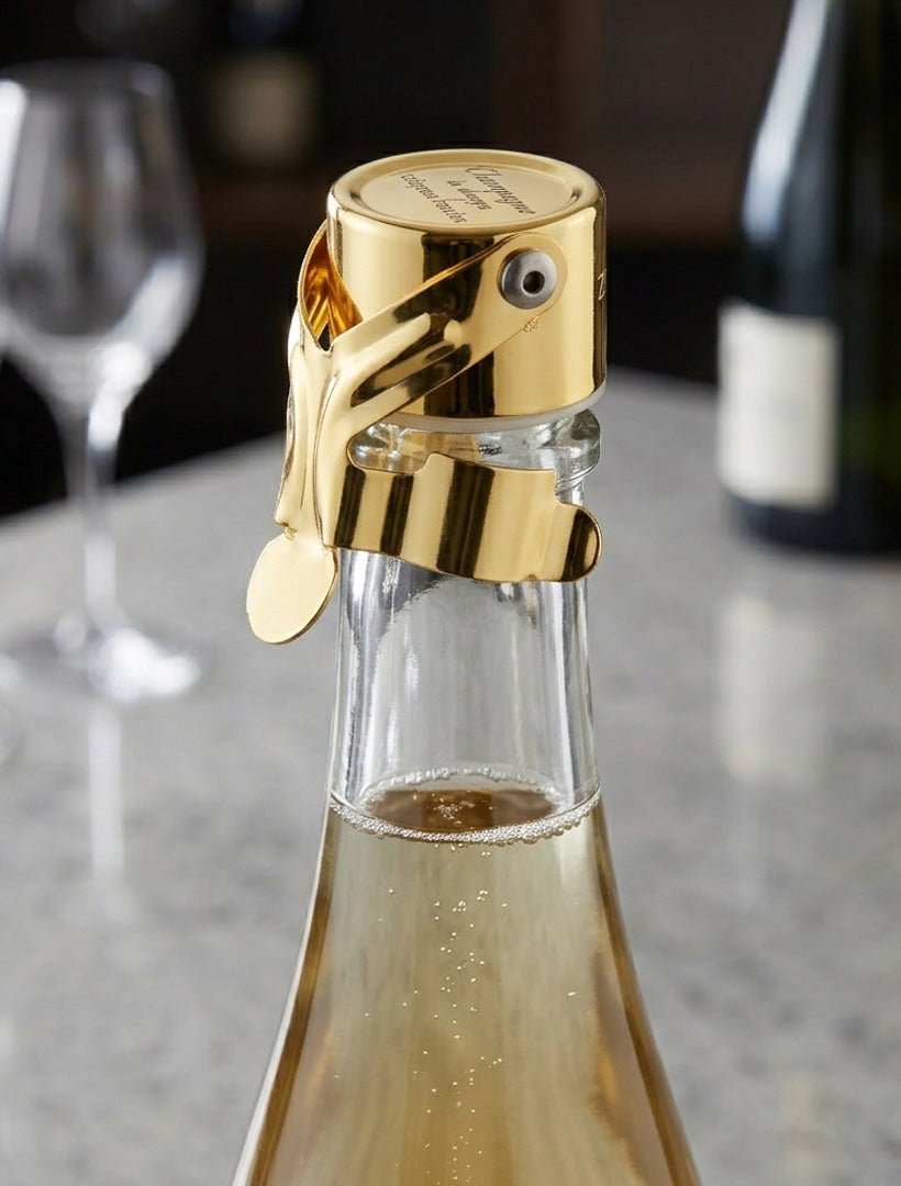 Champagne Sparkle Stopper Gold - Zjoosh