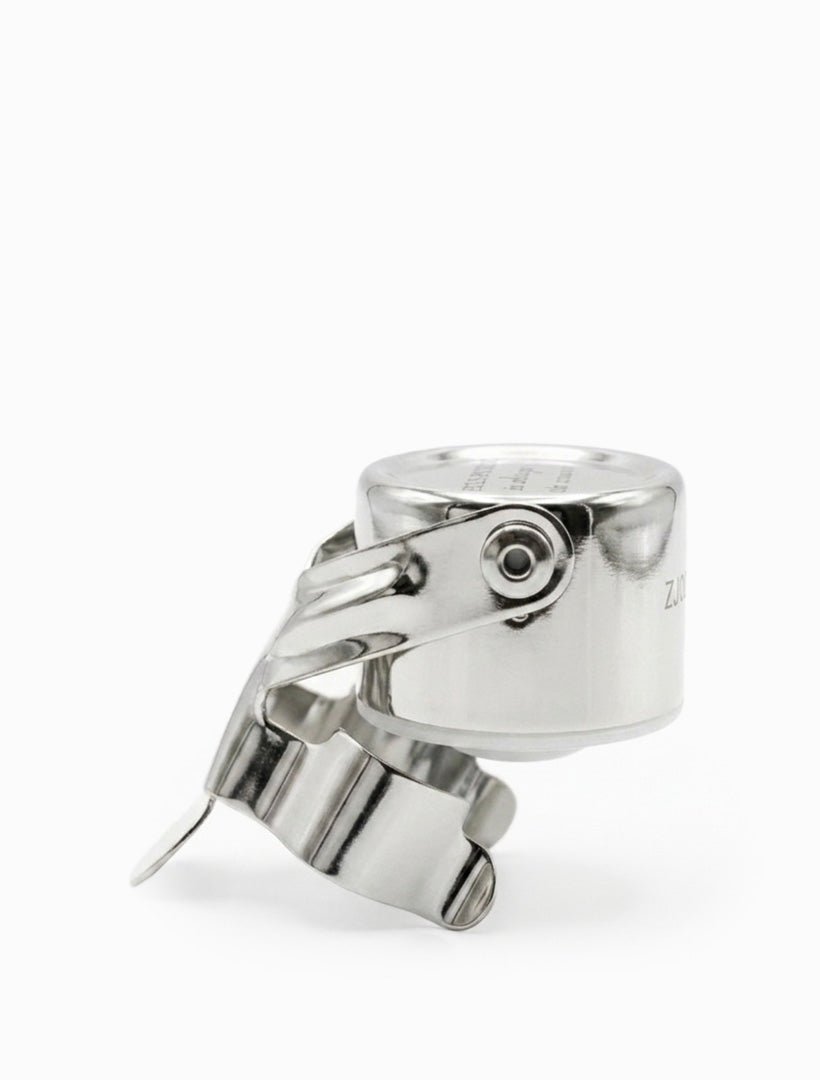 Champagne Sparkle Stopper Silver - Zjoosh