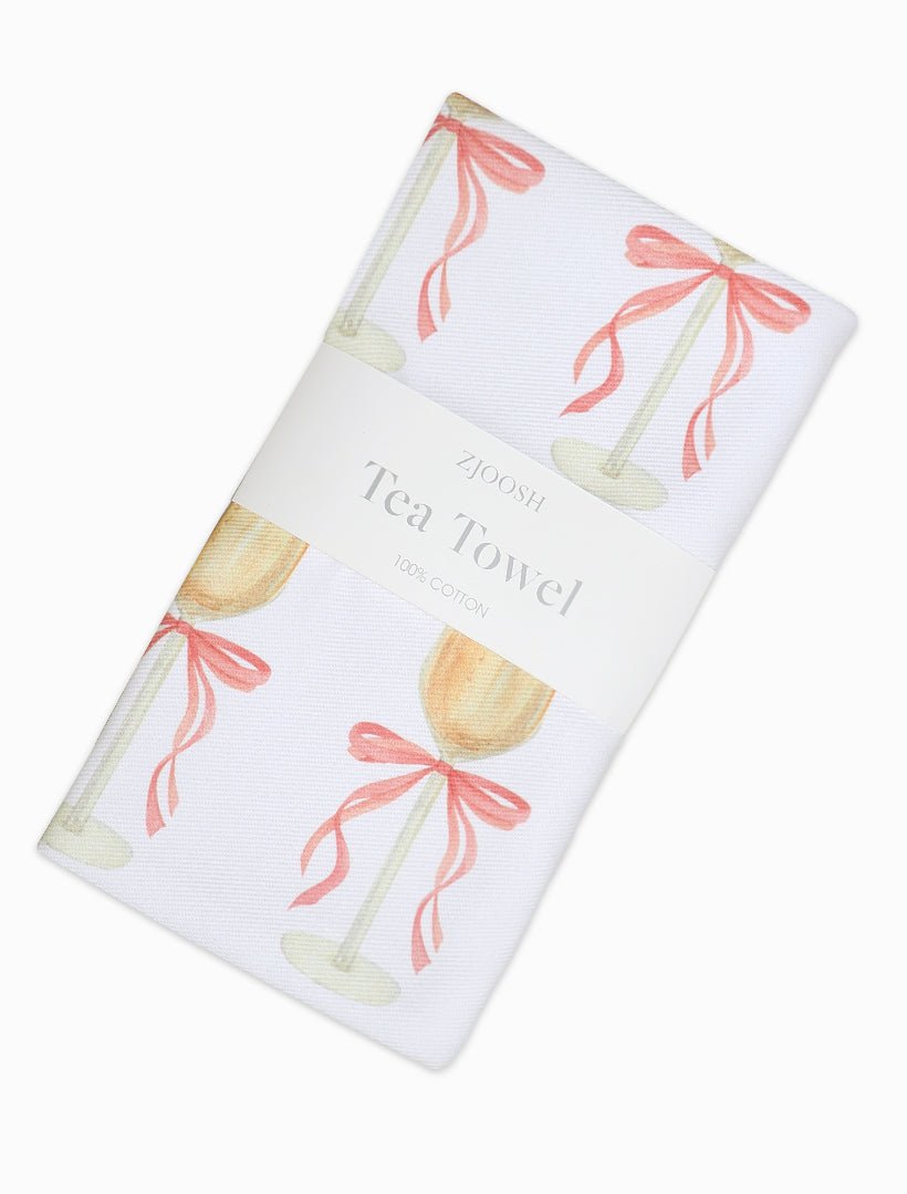 Champagne Tea Towel - Zjoosh