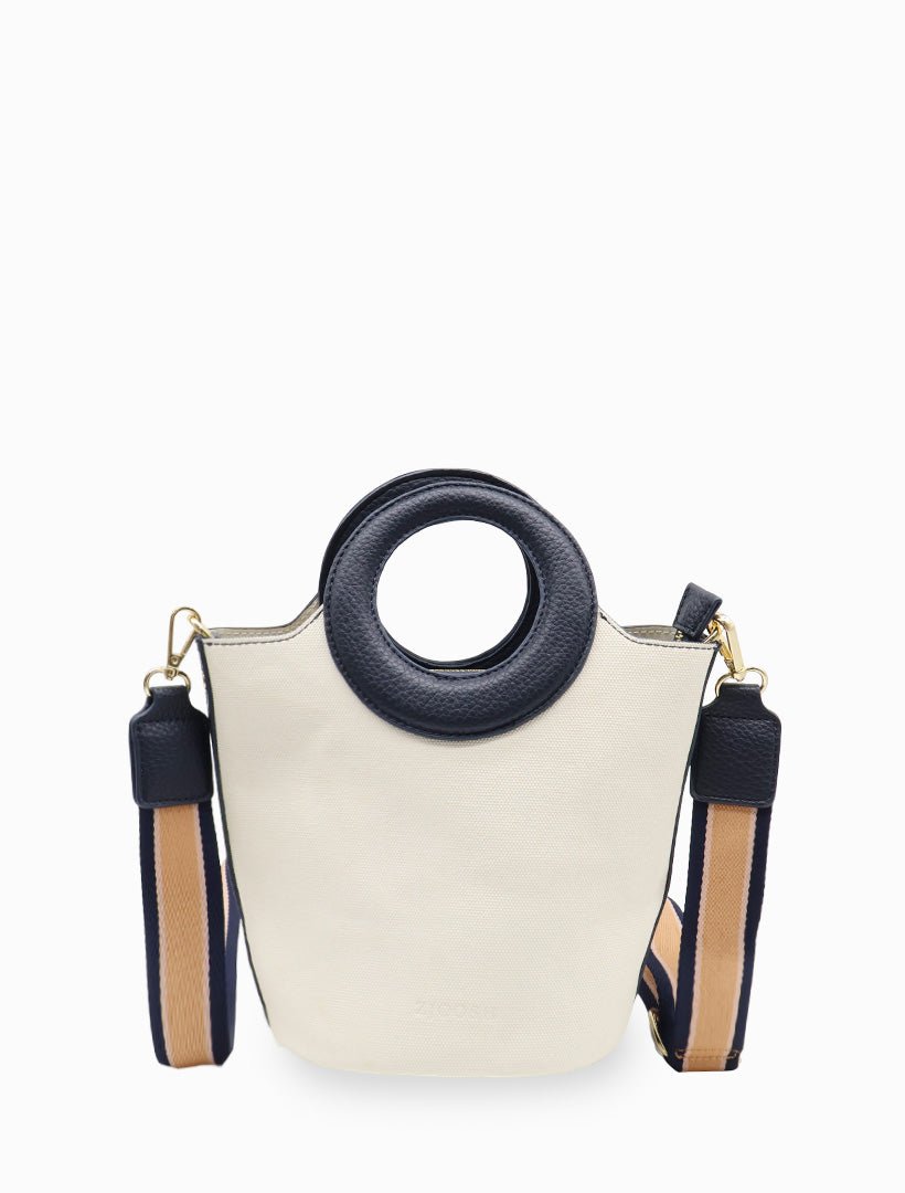Charlie Bag Navy White - Zjoosh