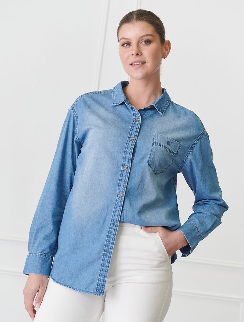 Charlie Denim Shirt - Zjoosh