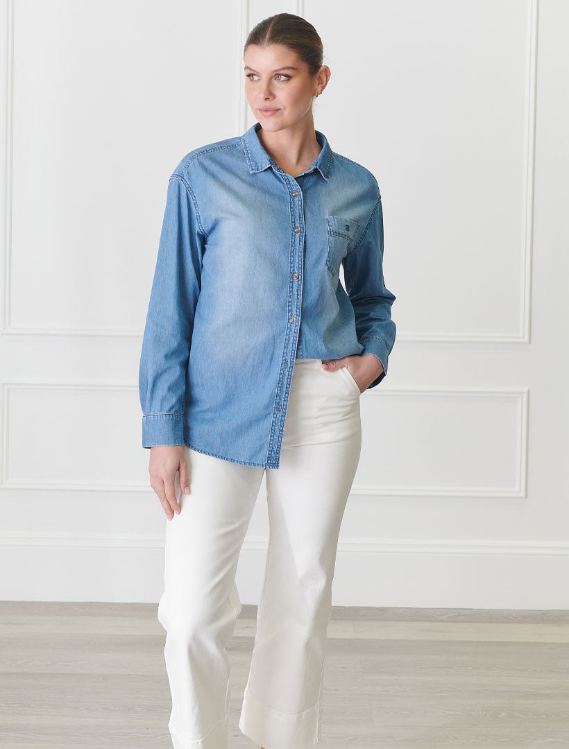 Charlie Denim Shirt - Zjoosh