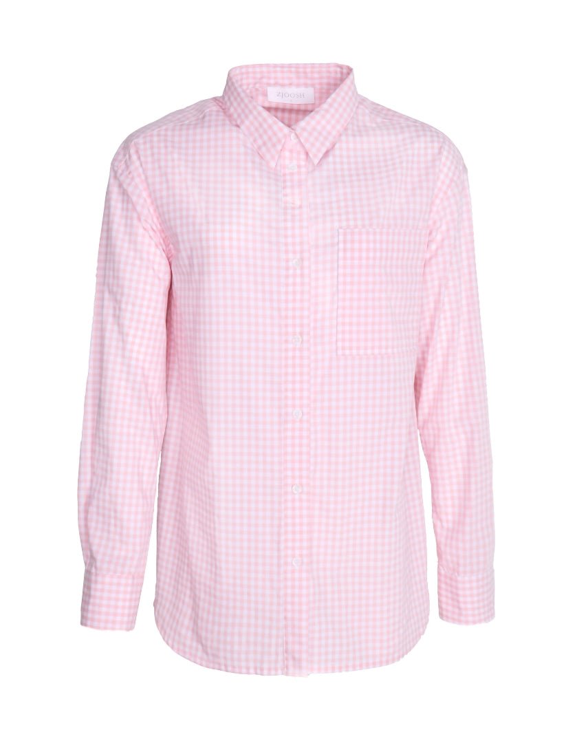 Charlie Gingham Shirt Pink - FINAL SALE - Zjoosh