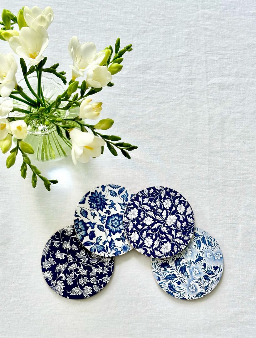 Chinoiserie Coasters (Set of 4) - Zjoosh