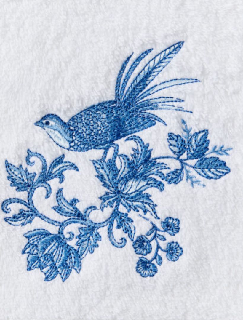 Chinoiserie Hand Towel - Zjoosh