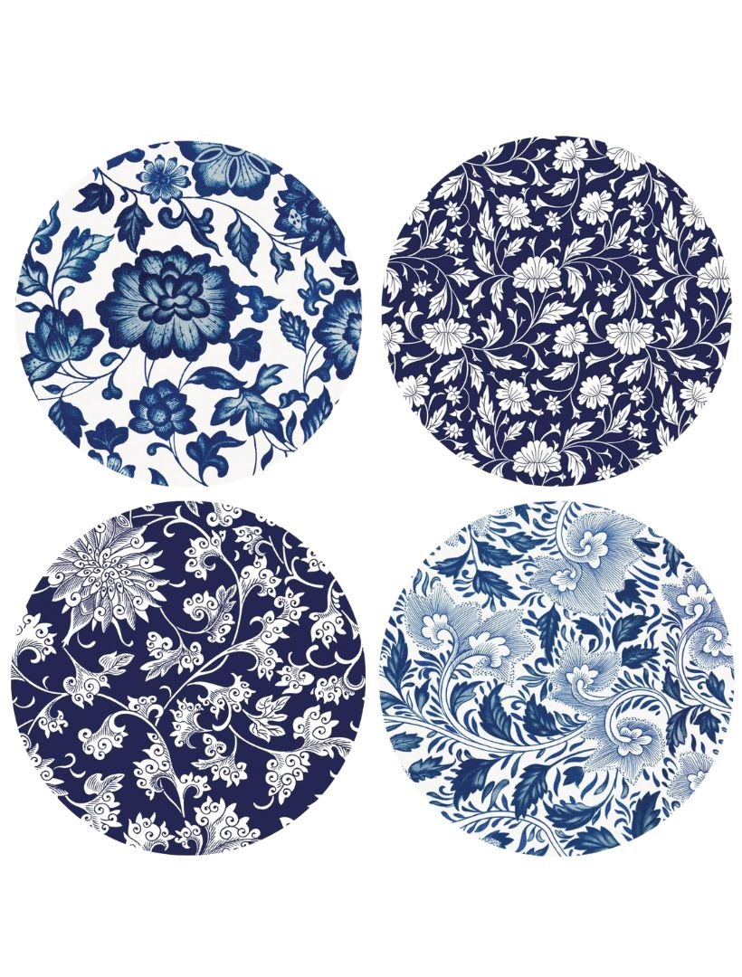 Chinoiserie Placemats (Set of 4) - Zjoosh