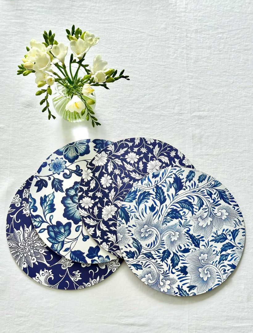 Chinoiserie Placemats (Set of 4) - Zjoosh