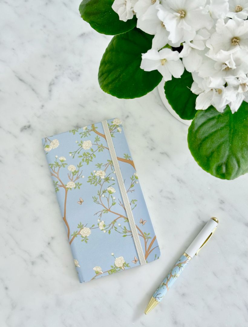 Chinoiserie Journal Blue