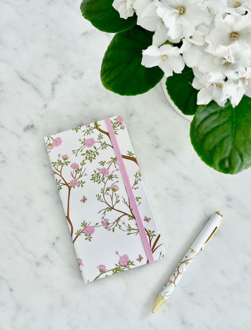 Chinoiserie Journal Pink