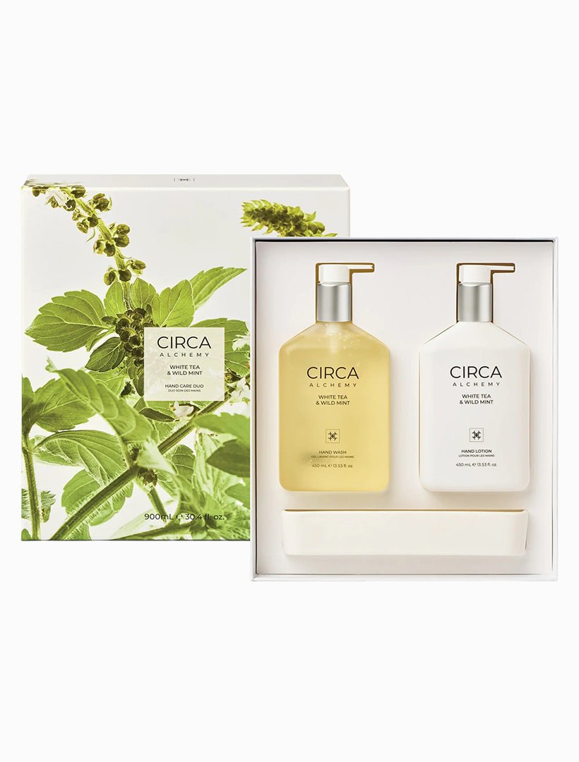 Circa Alchemy Hand Care Duo Alchemy White Tea and Wild Mint - Zjoosh