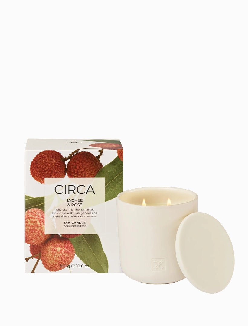 Circa Candle Rose and Lychee - Zjoosh