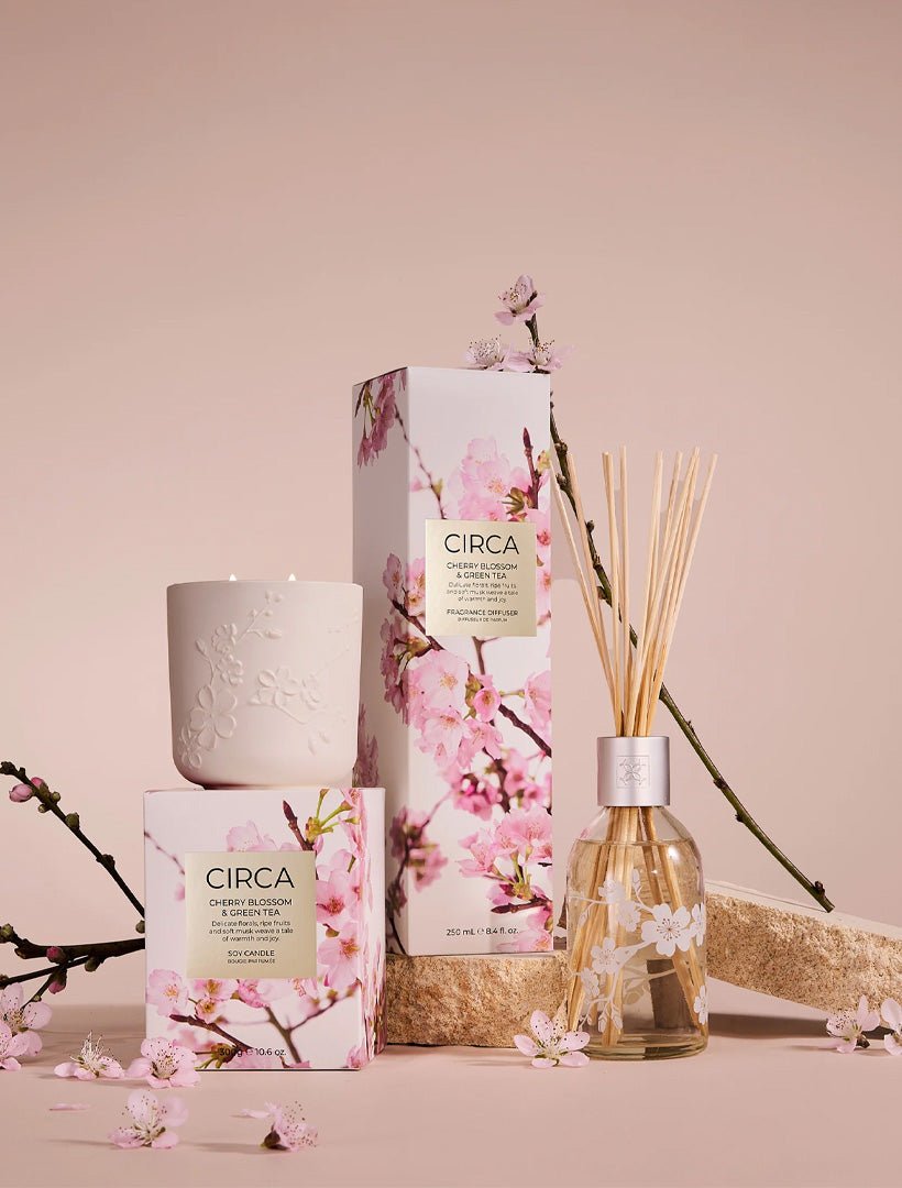 Circa Cherry Blossom and Green Tea Diffuser 26 250ml - Zjoosh