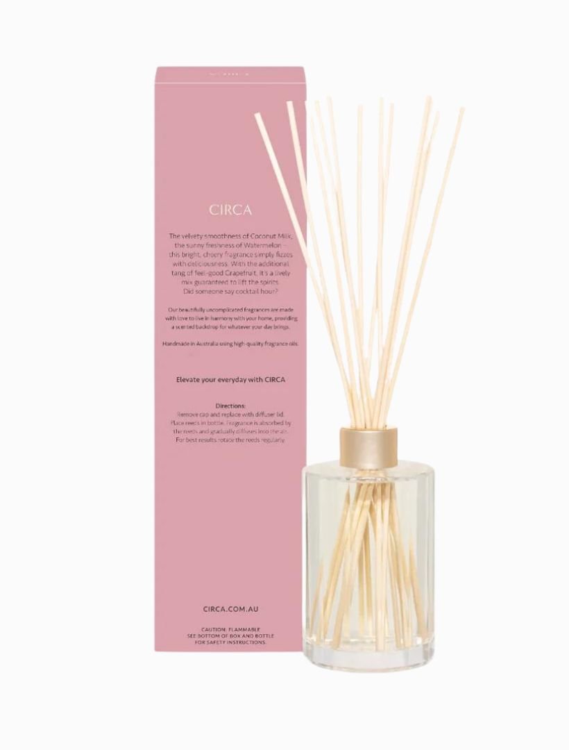 CIRCA Coconut and Watermelon Diffuser 250ml - Zjoosh