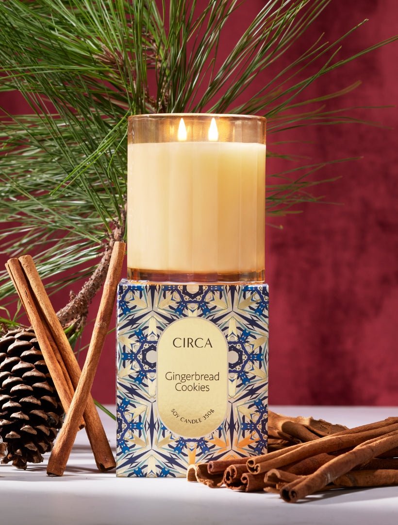 CIRCA Gingerbread Cookies Candle 350g - Zjoosh