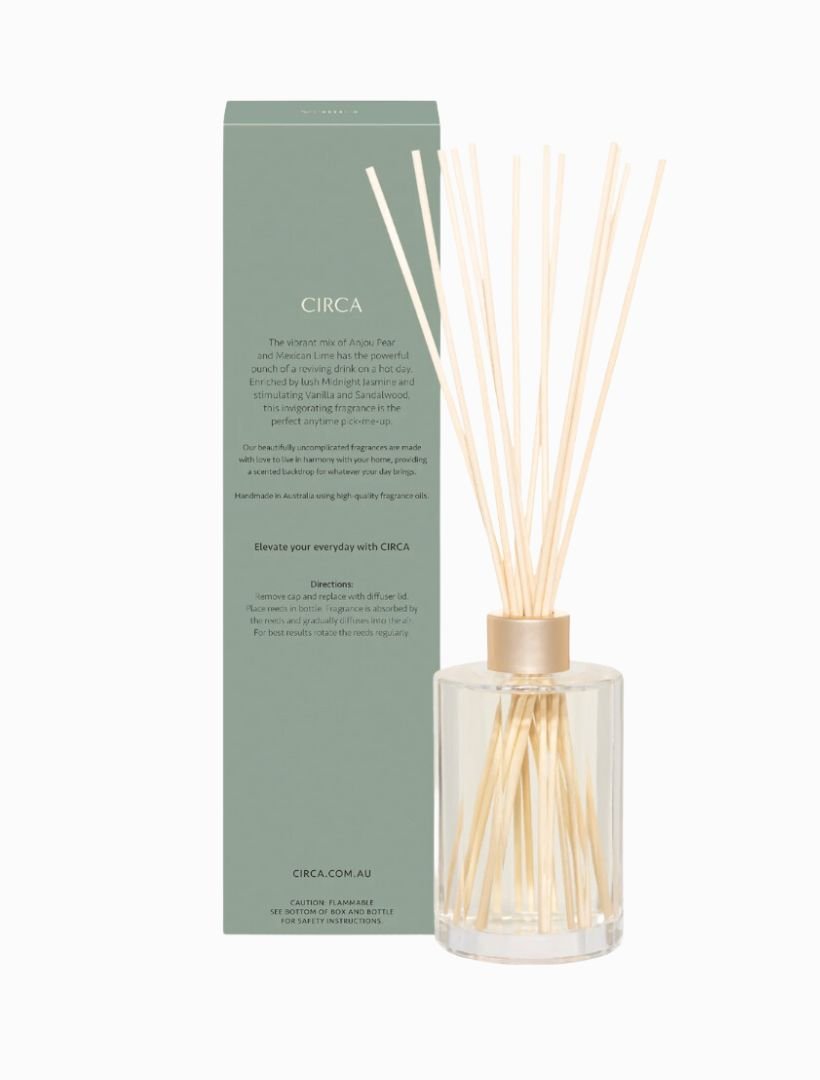 CIRCA Pear and Lime Diffuser 250ML - Zjoosh