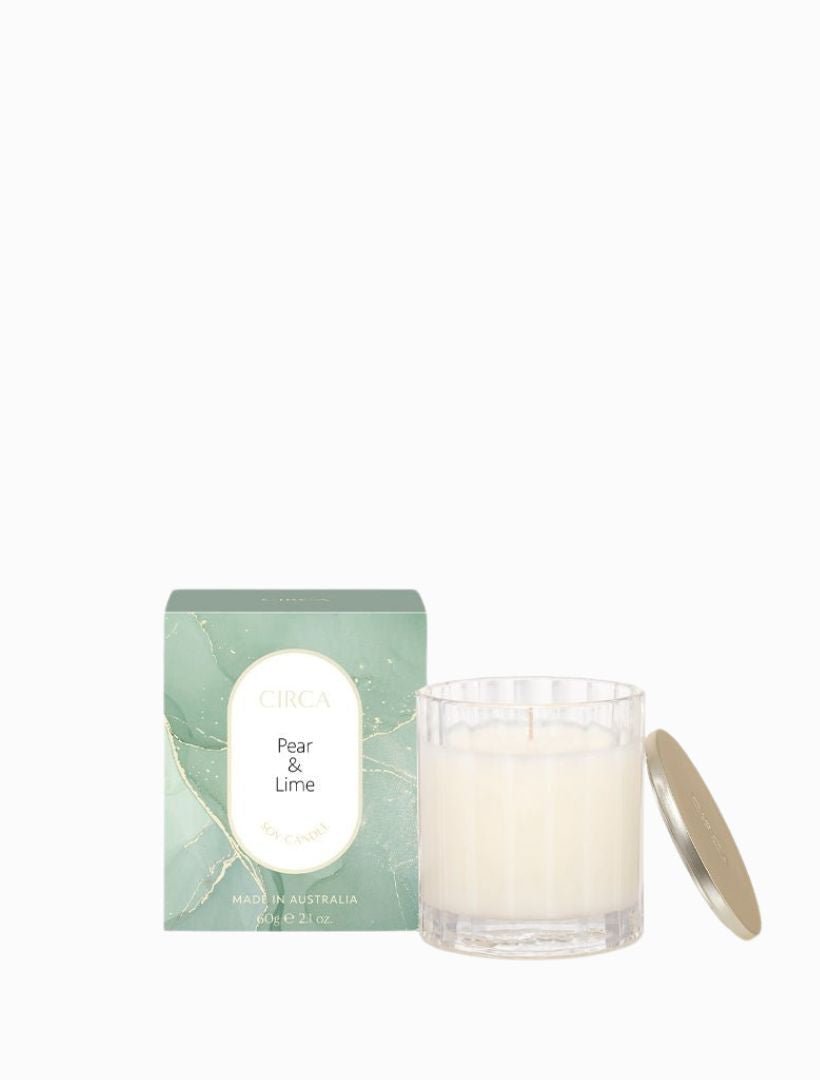 CIRCA Pear and Lime Mini Candle 60G - Zjoosh