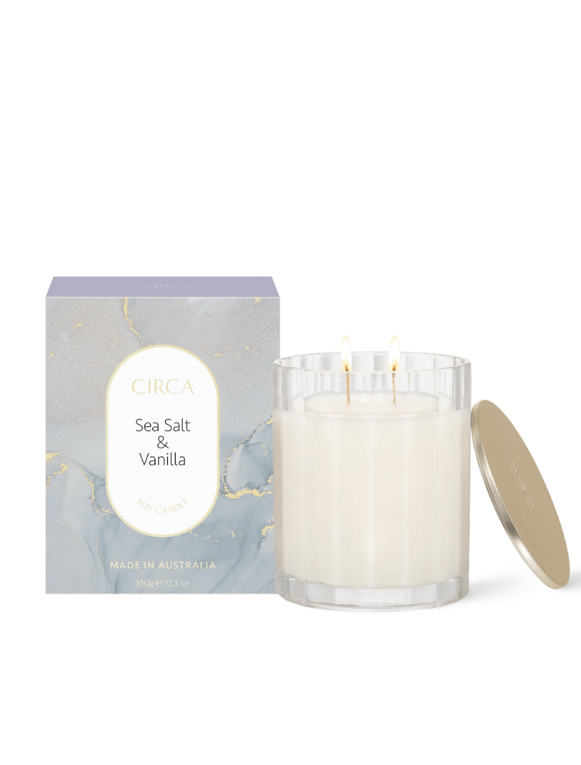 CIRCA Sea Salt and Vanilla Candle 350G - Zjoosh