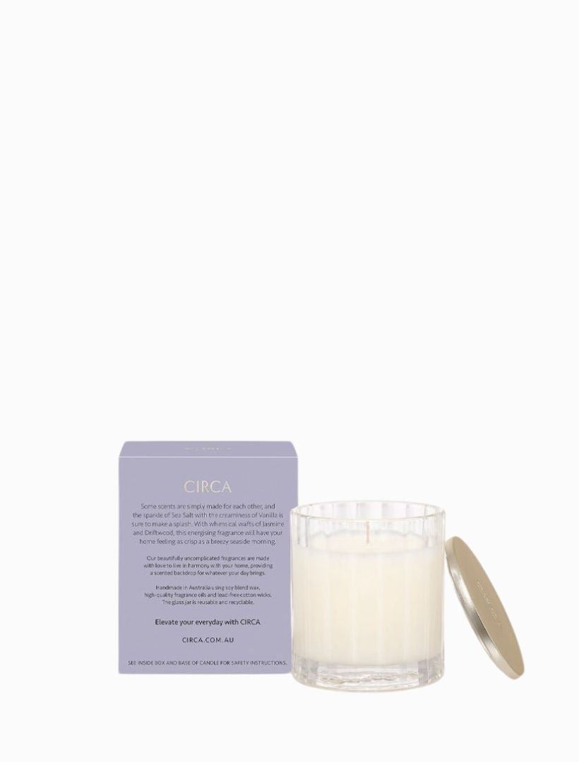 CIRCA Sea Salt and Vanilla Mini Candle 60G - Zjoosh