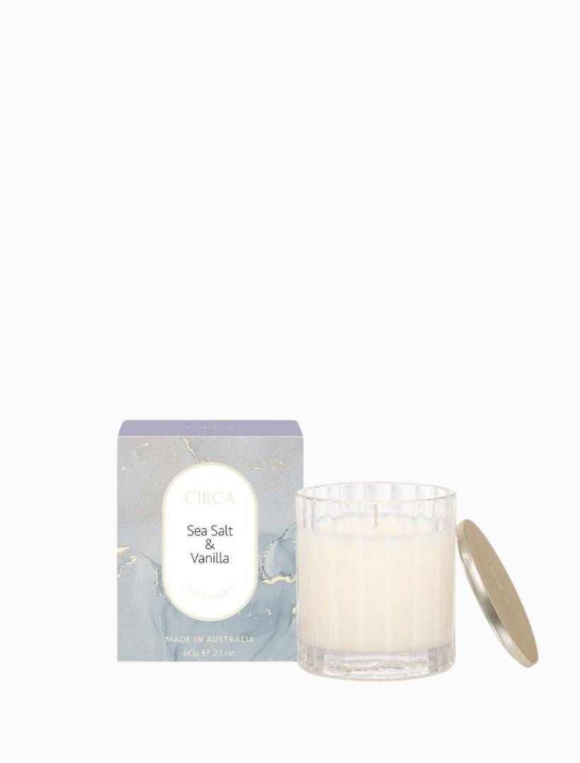 CIRCA Sea Salt and Vanilla Mini Candle 60G - Zjoosh