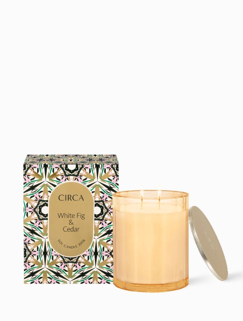 CIRCA White Fig and Cedar Candle 350g - Zjoosh