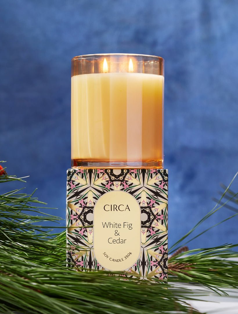 CIRCA White Fig and Cedar Candle 350g - Zjoosh