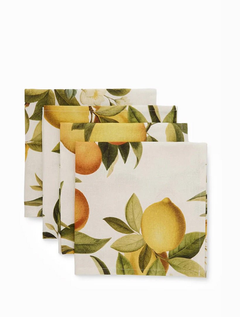 Citrus Grove Napkin Set of 4 - Zjoosh