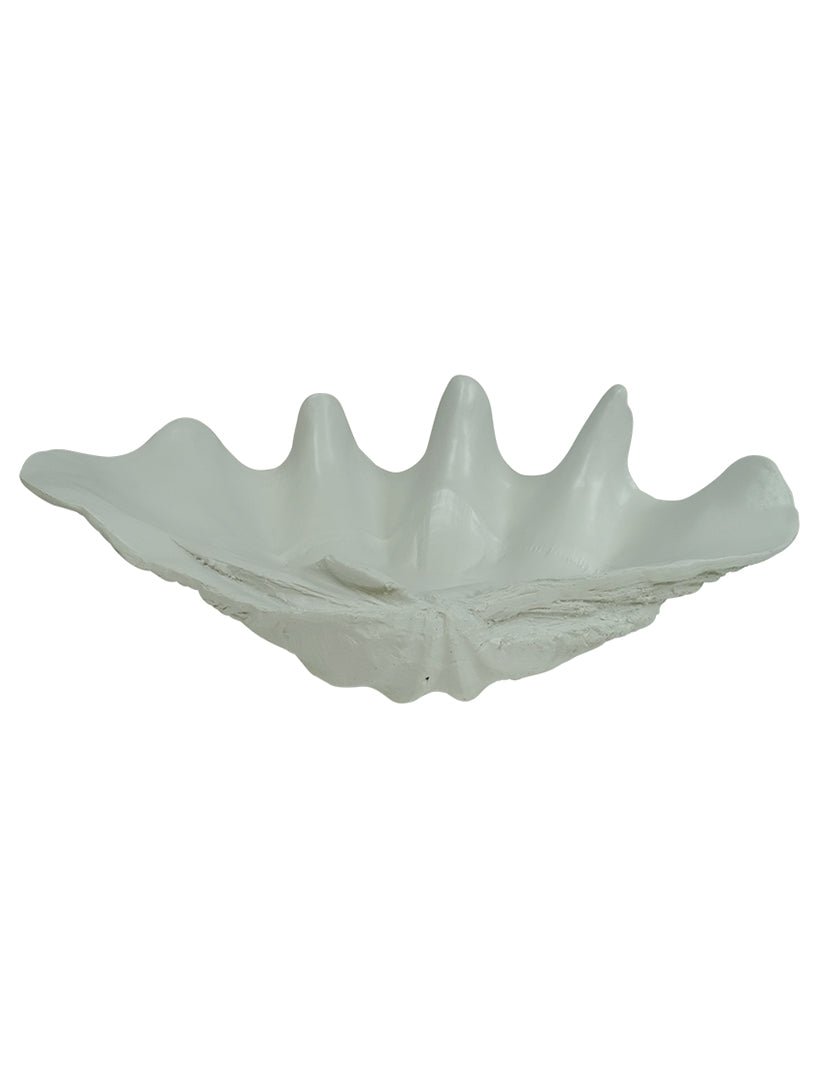 Clam Shell Decor 52cm White - Zjoosh