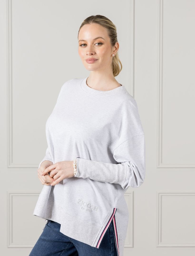 Claudia Sweatshirt Cloud - Zjoosh