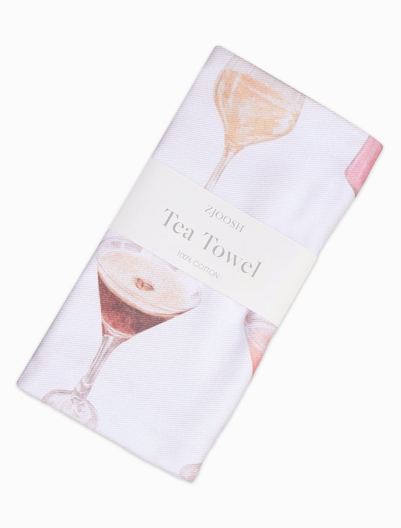 Cocktails Tea Towel - Zjoosh