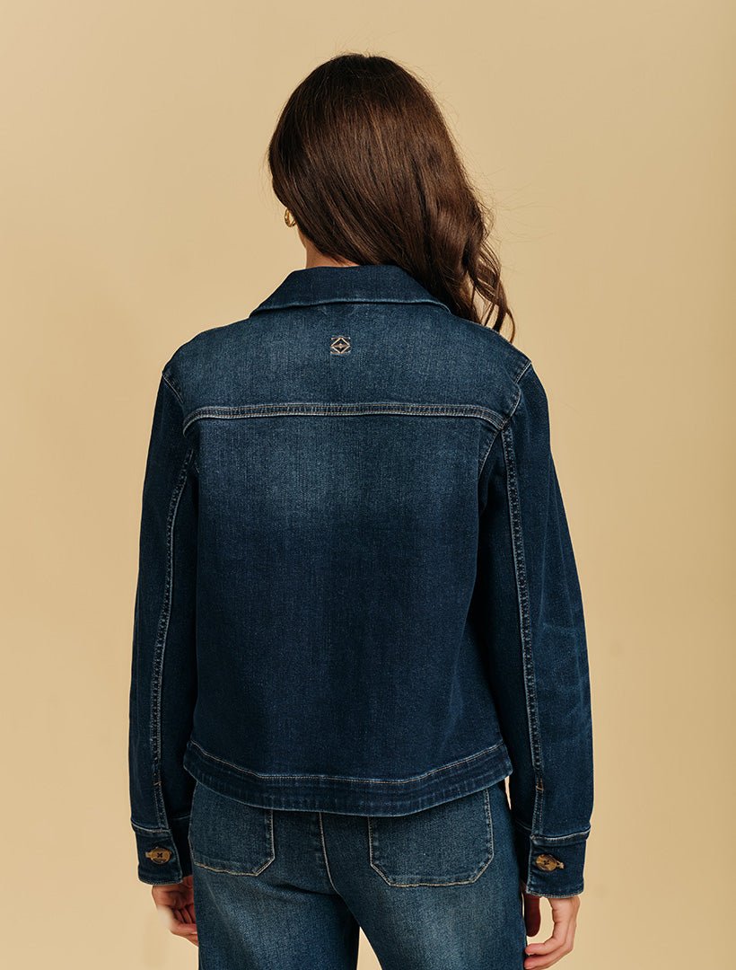 Coco Denim Jacket Indigo - Zjoosh