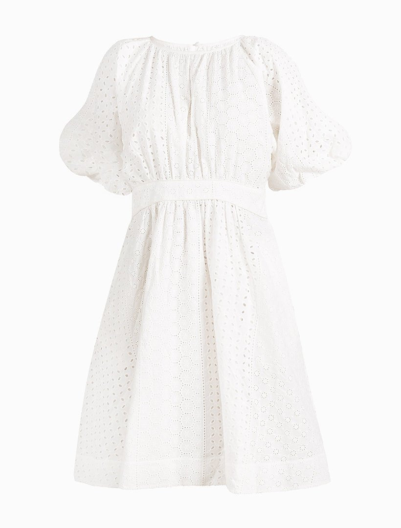 Connie Lace Dress White - FINAL SALE - Zjoosh