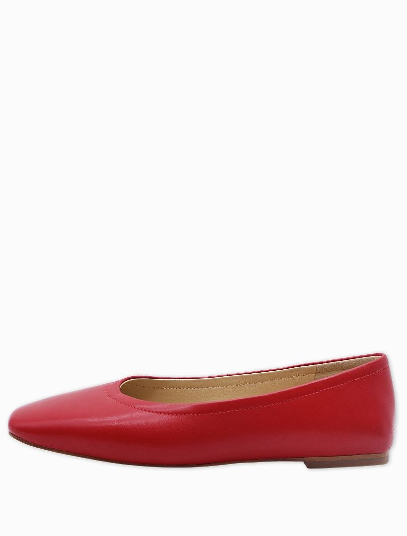 Coppelia Ballet Flats Red - Zjoosh