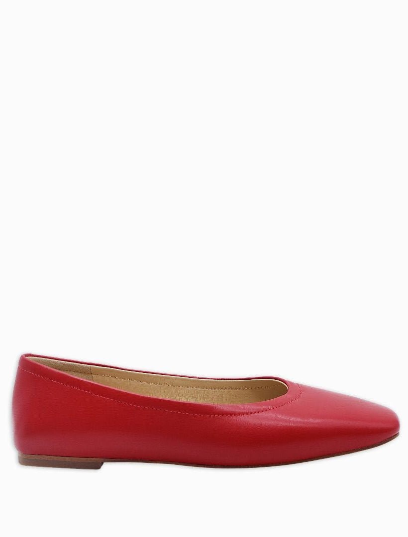 Coppelia Ballet Flats Red - FINAL SALE - Zjoosh