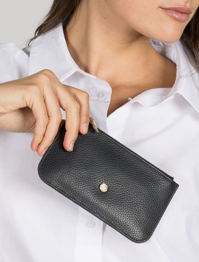 Courtney Card Wallet Black - Zjoosh