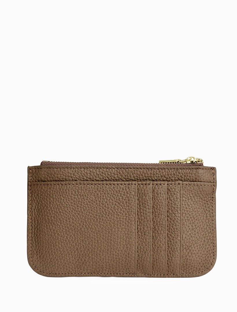 Courtney Card Wallet Chocolate - Zjoosh