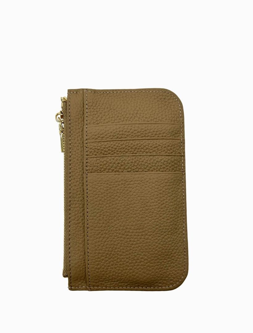 Courtney Card Wallet Hazelnut - Zjoosh