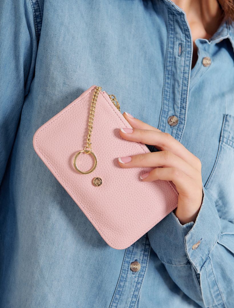 Courtney Card Wallet Pink - Zjoosh