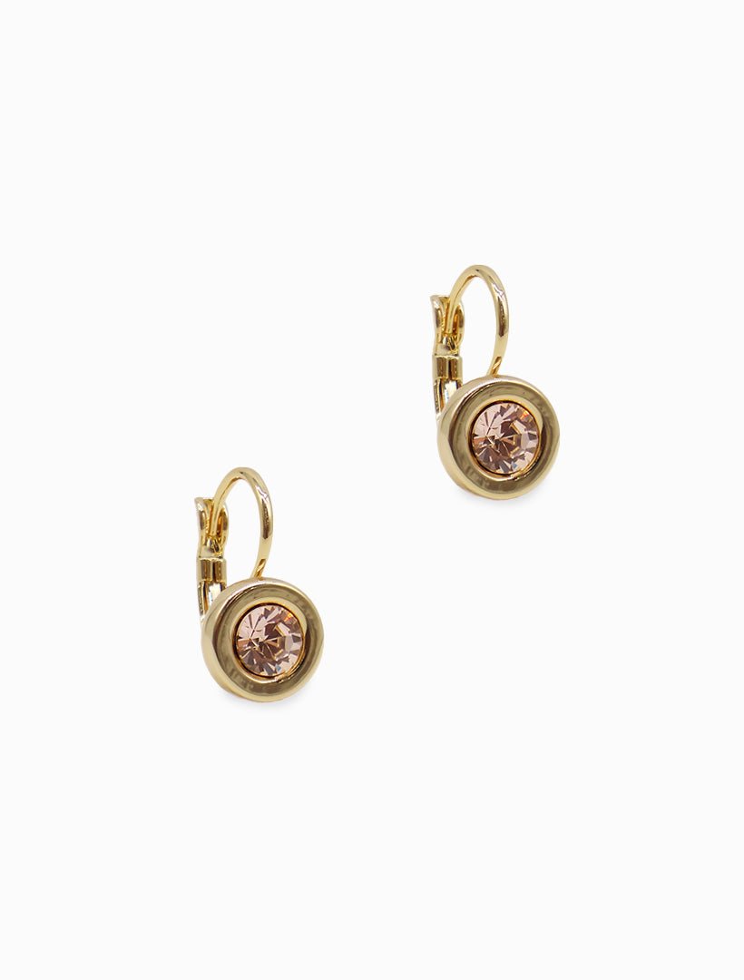 Crystal French Hooks Pink - Zjoosh