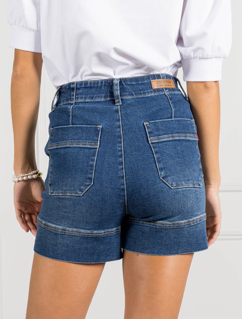 Daisy Denim Short Indigo - Zjoosh